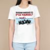 Picture of White T-shirt «Moscow Down»