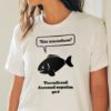 Picture of White T-shirt «How did you swim?»